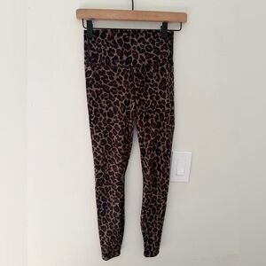 Varley Luna leggings in the tortoise leopard print- XS 24” inseam